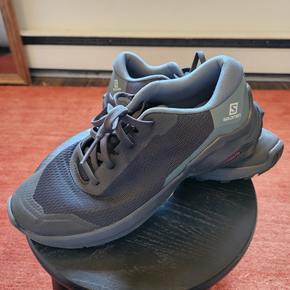 Salomon Women's X Reveal Trail hiking Shoes Size 7.5 LIKE NEW Basalm Green - Picture 5 of 11